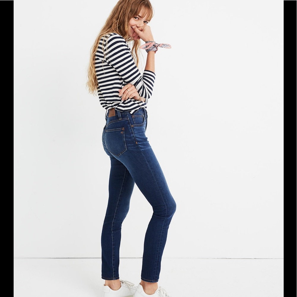 NEW - Madewell Skinny Jeans in Jansen Wash